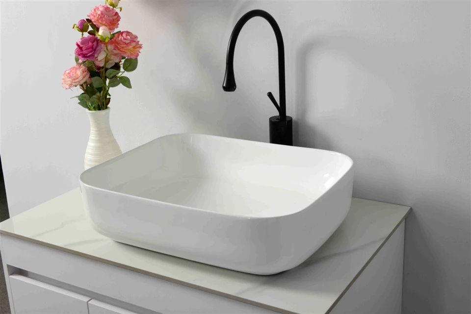 PVC Coated Paint Bathroom Cabinet high quality